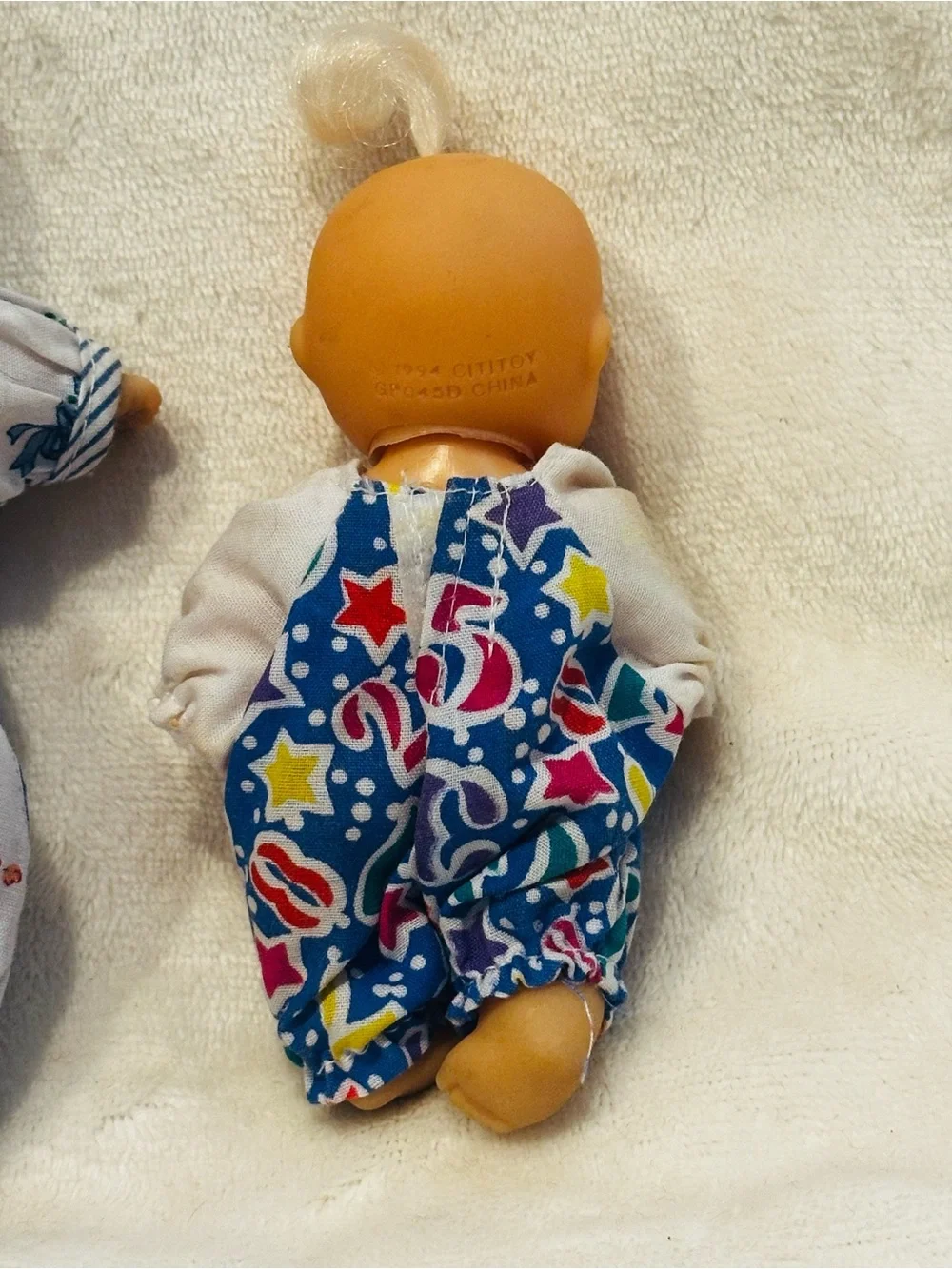 Cititoy Baby Dolls Blue Eyes Blonde Hair 1994 Vintage Cititoy Doll Set Of 2 Vtg